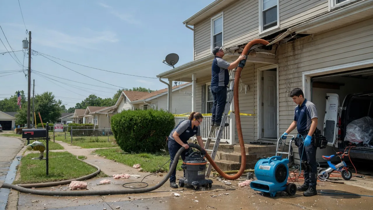 Water Damage Restoration in Utica, IL near me